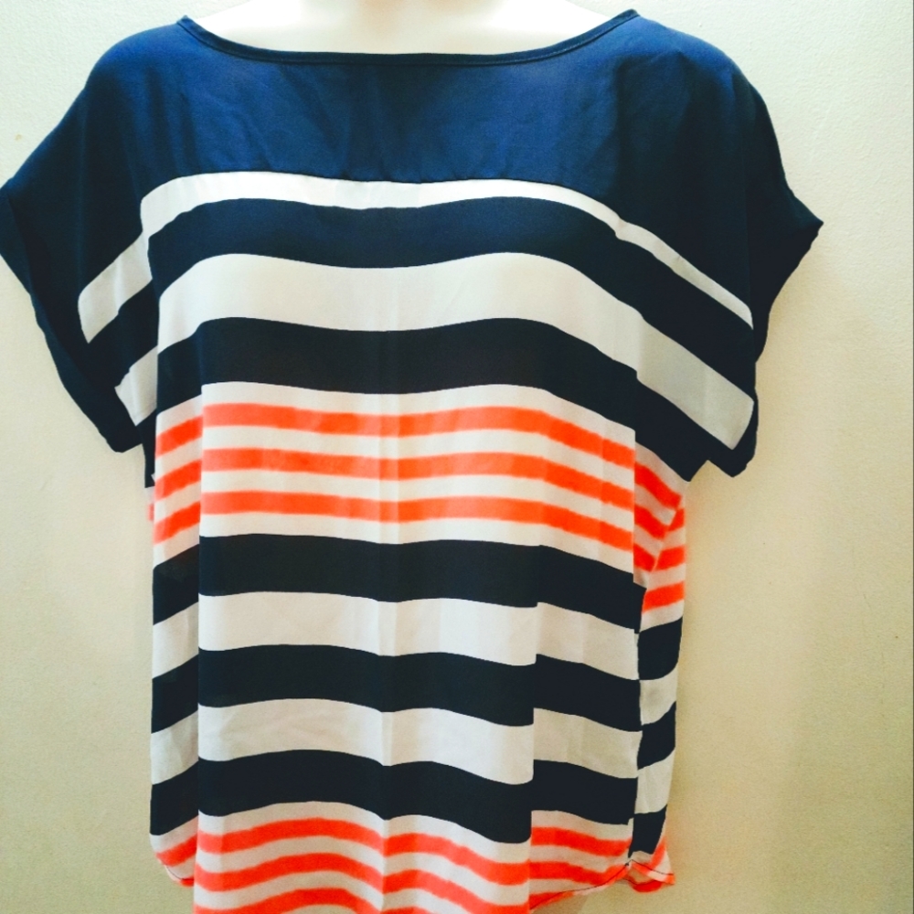Shein Sky Plus striped blouse